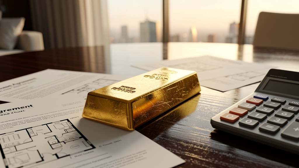 Or ou immobilier : faut-il acheter de l'or en ce moment